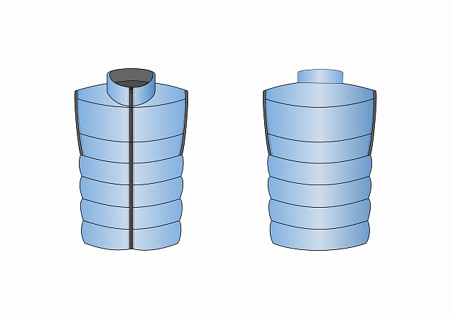 Жилет утепленный