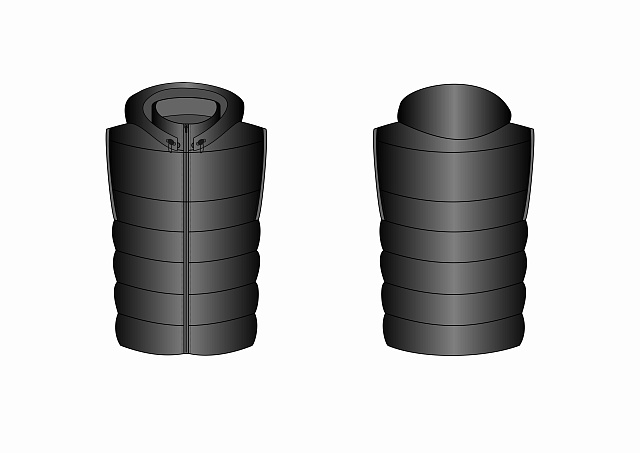 Жилет утепленный